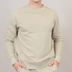 HEDGE Clay French Terry Oversized Crewneck Sweatshirt